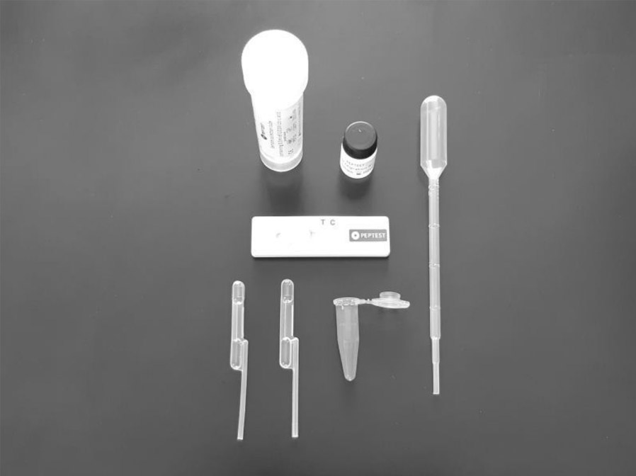 Peptest Diagnosetest Anwendung